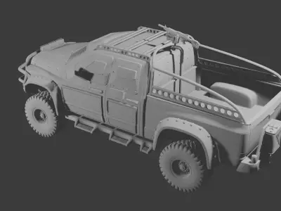 zombie killer 3D model