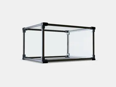 SKUFFEN shoe box Low-poly 3D model