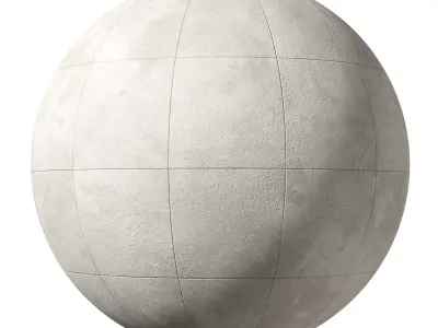 Seamless Plaster Material 90 3D model