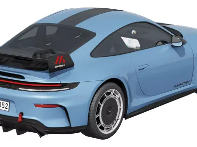 Porsche 911 GT3 Manthey Kit 2026 3D model
