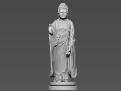 Buddha Standing 3D print model