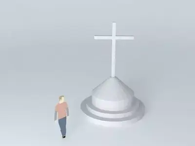 Parque de la Cruz Librilla Free 3D model