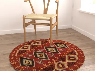 Rugs No 840 Low-poly 3D model