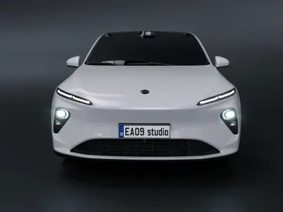 2022 NIO ET7 3D model