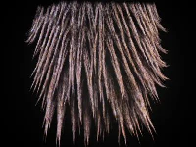 70 Fur Alphas Realistic - High Quality 2K Texture