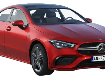 Mercedes-Benz CLA 35 AMG 2020 3D model