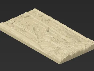 Wolf A44 3D print model
