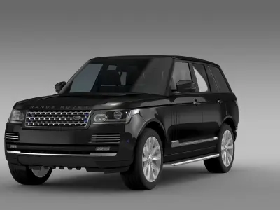 Range Rover Sentinel L405 2016 3D model