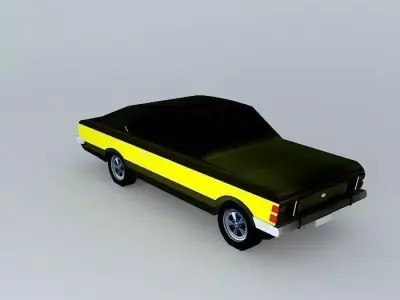 Chevrolet Opala ss 1976 Free 3D model