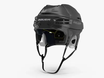 Hockey Helmet Bauer Re-Akt 100 Collection 3D Model Pack