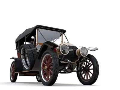 Mercedes 28 60 HP  Phaeton 1911 3D model