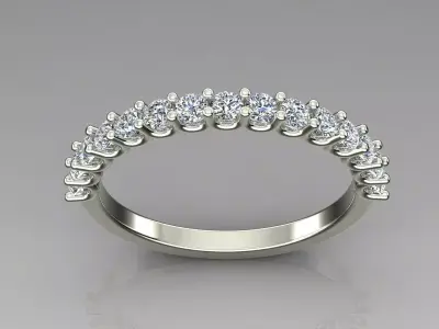 Band Ring 3D print model 89