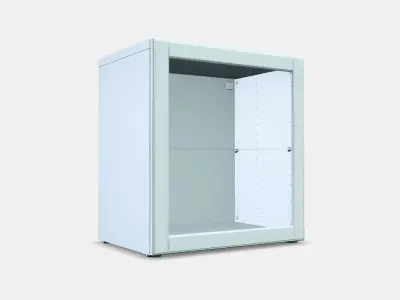 BESTA Shelf unit with door 50 Low-poly 3D model