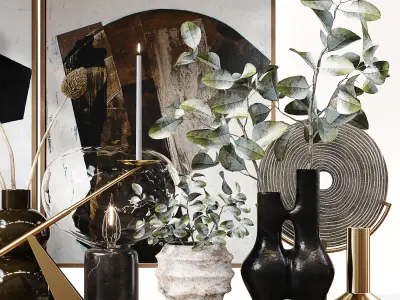 Decorative Set 087 3D model