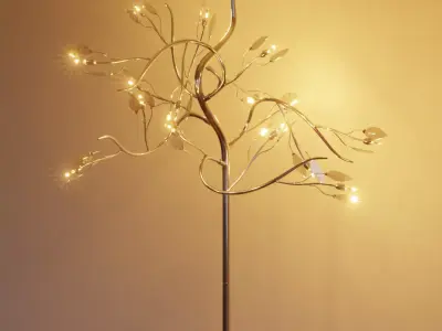 Floor lamp metal 3D model