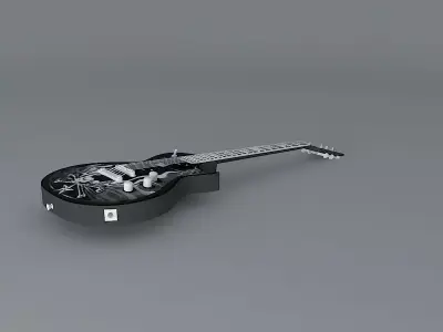ESP LTD EC COBWEB guitar Free 3D model