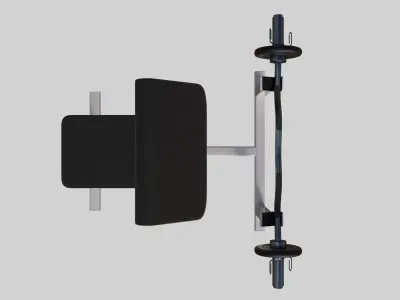 Scotts bench 01 3D model