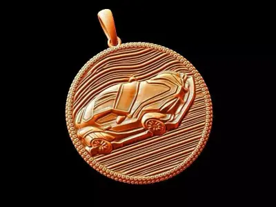 Swift Car Pendant 3D print model