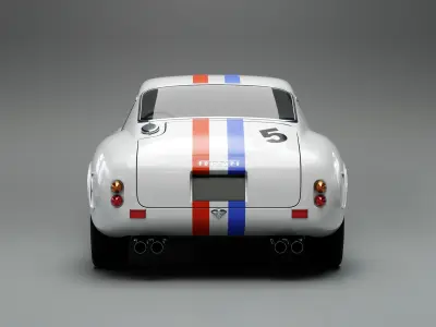 Ferrari 250 GT SWB Berlinetta Racing 3D model