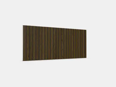 BJORKOVIKEN Drawer front Low-poly 3D model