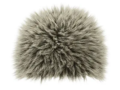 Caucasian hat like Habib 3D model