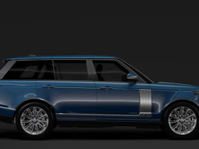 Range Rover Autobiography LWB L405 2018 3D model