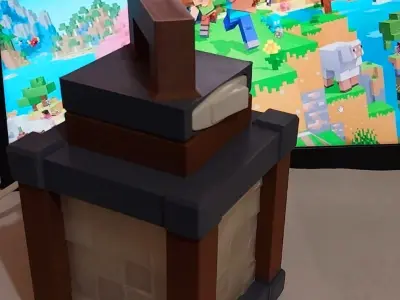 MINECRAFT LAMP 3D print model