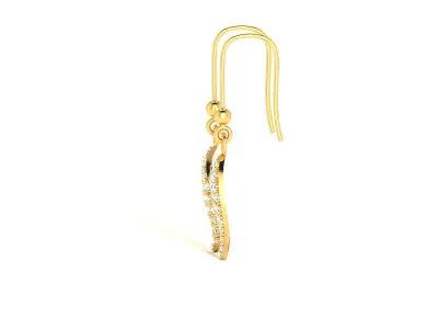 Women Earrings 3D print model