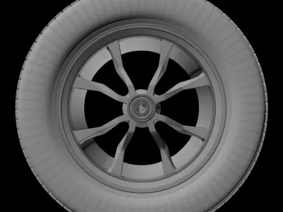 rim-wheel 3d model car wheel Free 3D model