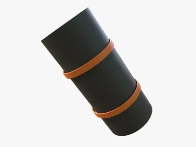 Roll Mat 3D model