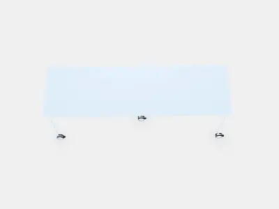 LAGKAPTEN - KRILLE Desk 7 Low-poly 3D model