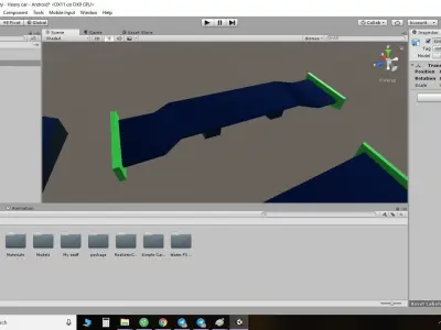 Car spoilers  Low-poly 3D model