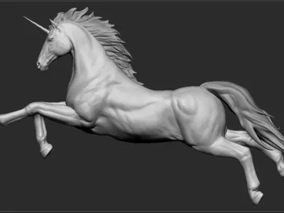 Unicorn - Figurine 3D model