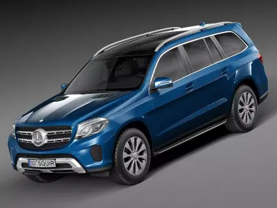 Mercedes-Benz GLS 2017 3D model