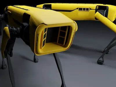 Robot Dog Free 3D model