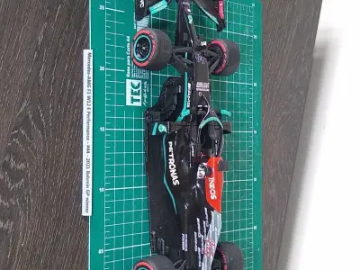 3D PRINTABLE MERCEDES 2021 F1 CAR 3D print model