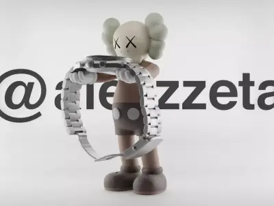 Kaws Watch Stand Textured Low-poly 3D model