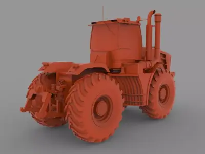 John Deere 9630 3D print model