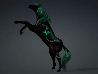 Horse-D5 3D model