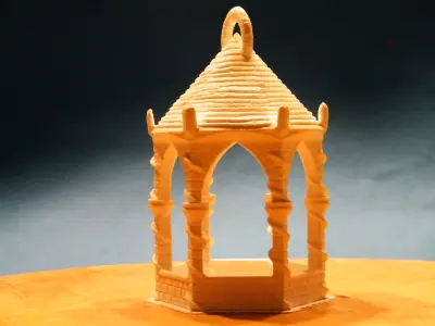 bird kiosk 3D print model