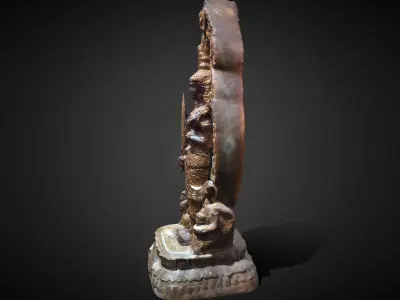 Character - Guardian God 3D model