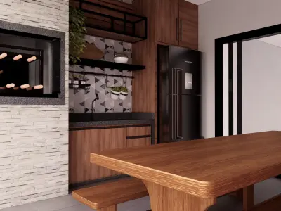 Modern House 3D model 18