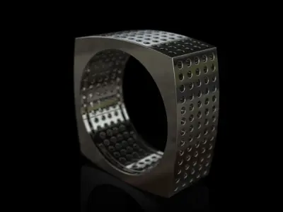 Minimalistic ring 3D print model