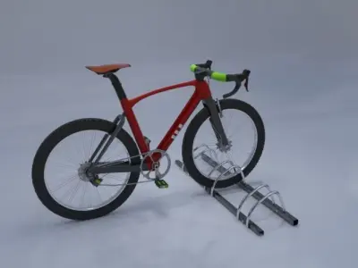 trek bicycle model 3D model