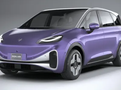 BAIC ArcFox Kaola 2024 3D model