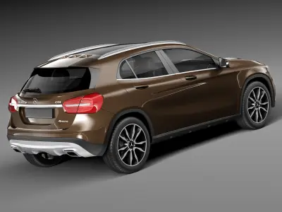 Mercedes-Benz GLA 2014 3D model