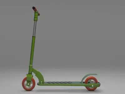 Scooter 3D model 5