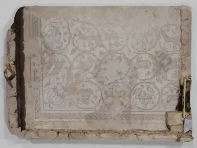 Ancient Roman Floor Mosaic  3D model