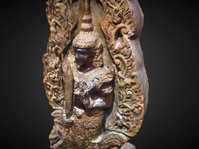 Guardian God 3D print model