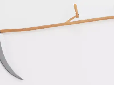 Scythe Realistic V4 Low-poly 3D model